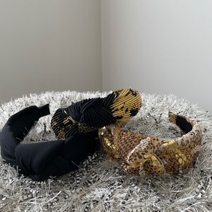 Pack of 3 Berry from Nordstrom Rack knotted headbands (unworn).